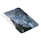 Exit Glacier Toe, Kenai Fjords National Park, AK Magnet (Rechte Seite)