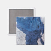 Exit Glacier Waves Magnet (Vorderseite/Rückseite)