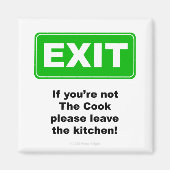 EXIT-Küche - Magnet (Vorne)