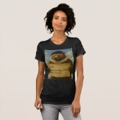 Exit, pursued by a bear Shakespeare quote bear T-Shirt (Vorne ganz)