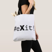 #eXit! Tasche (Von Nahem)