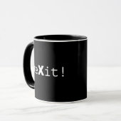 #eXit! Tasse (Vorderseite Links)