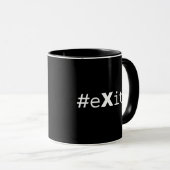 #eXit! Tasse (VorderseiteRechts)