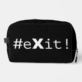 #eXit! Waschbeutel (Vorderseite)