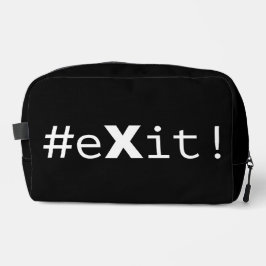 #eXit! Waschbeutel