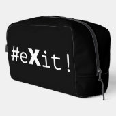 #eXit! Waschbeutel (Rechte Ecke)