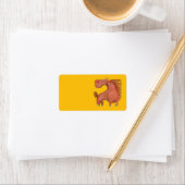 Exited Horse Adressaufkleber (Insitu)