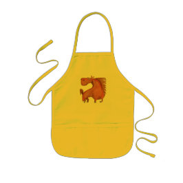 Exited Horse Kinderschürze