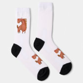 Exited Horse Socken (Rechts)