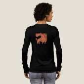 Exited Horse Tri-Blend Shirt (Voller Rückseite)