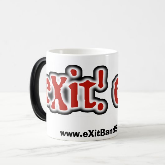exitlogo Tasse neu, www.eXitBandSite… (Vorderseite Links)