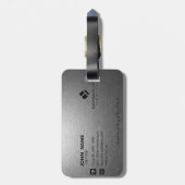 Exklusive Accessoires Gepäckanhänger (Rückseite vertikal)