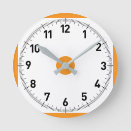 Exklusive, einfache, stilvolle Wall-Uhr Runde Wanduhr