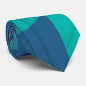 Exklusive, elegante Schatten der blauen Krawatten (Gerollt)