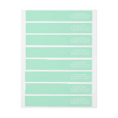 Exklusive Farbe für Light Mint (Bogen)