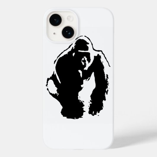 Exklusive Gorilla Pop Kunst Case-Mate iPhone Hülle (Rückseite)