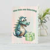 Exklusive Grußkarten für unvergessliche Anlässe Einladung (Stehend Vorderseite)