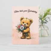 Exklusive Grußkarten für unvergessliche Anlässe Einladung (Stehend Vorderseite)