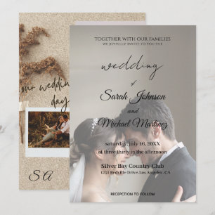 Exklusive Hochzeitseinladung – Elegante Luxus-Edit Einladung