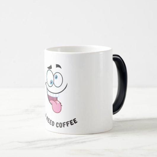 Exklusive Kaffee-Tasse mit Niedlichem Design - Per Verwandlungstasse (VorderseiteRechts)