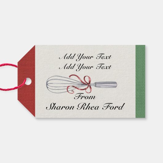 Exklusive Matching aus den Geschenketiketten Geschenkanhänger (Rückseite Horizontal)