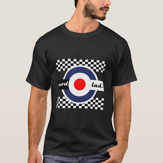 Exklusive Mod Lad Mods Roller Originalarbeit T-Shirt (Vorderseite)