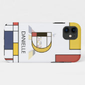 Exklusive Neoplastik Art Monogram. Buchstabe D Case-Mate iPhone Hülle (Rückseite (Horizontal))