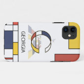 Exklusive Neoplastik Art Monogram. Buchstabe G Case-Mate iPhone Hülle (Rückseite (Horizontal))