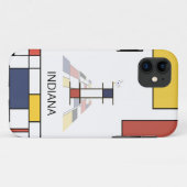 Exklusive Neoplastik Art Monogram. Buchstabe I Case-Mate iPhone Hülle (Rückseite (Horizontal))