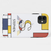 Exklusive Neoplastik Art Monogram. Buchstabe S Case-Mate iPhone Hülle (Rückseite (Horizontal))