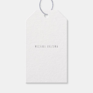 Exklusive persönliche moderne Add-Name Minimalisti Geschenkanhänger
