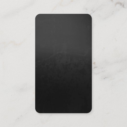 Exklusive Special Gradient Gray Moderne einzigarti Visitenkarte (Rückseite)