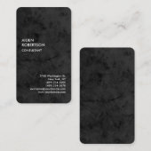 Exklusive Special Gray Moderne einzigartig Visitenkarte (Vorne/Hinten)