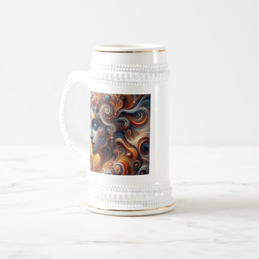 Exklusive Tasse krishna gestrichen (Vorderseite Links)