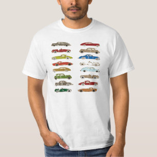Exklusive Vintage Antique Auto Kollektion T-Shirts