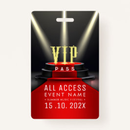 Exklusive VIP-Access-Veranstaltung Ausweis