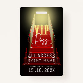Exklusive VIP-Access-Veranstaltung Ausweis
