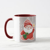 Exklusive Weihnachtsfeier: Roter Weihnachtsmann, S Tasse (Links)