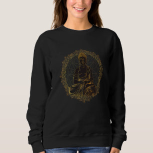 Exklusive Yoga Chakra Buddha Mandala Männer und Fr Sweatshirt