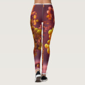 Exklusiver 3D-Druck Leggings (Rückseite)