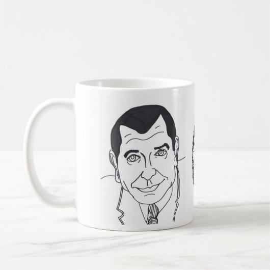 EXKLUSIVER Dragnet T.V. Show Mug Kaffeetasse (Links)