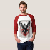 Exklusiver Eagle Design-T - Shirt beim Verkauf (Vorne ganz)