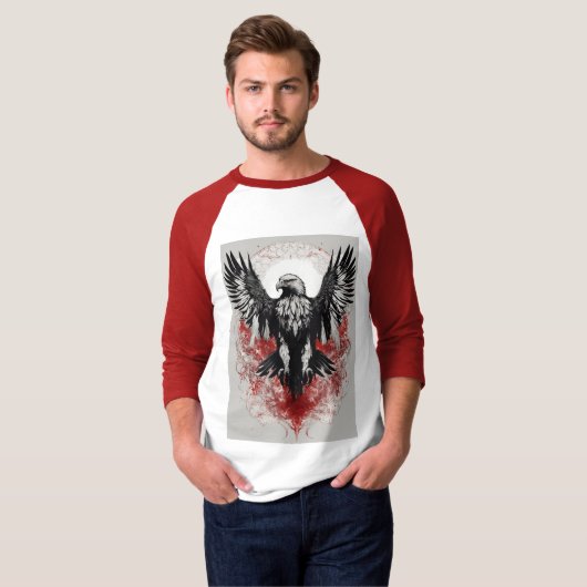 Exklusiver Eagle Design-T - Shirt beim Verkauf (Vorne ganz)