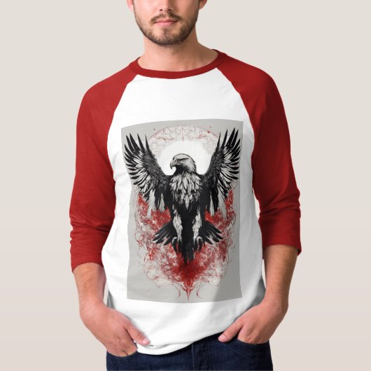 Exklusiver Eagle Design-T - Shirt beim Verkauf (Vorderseite)