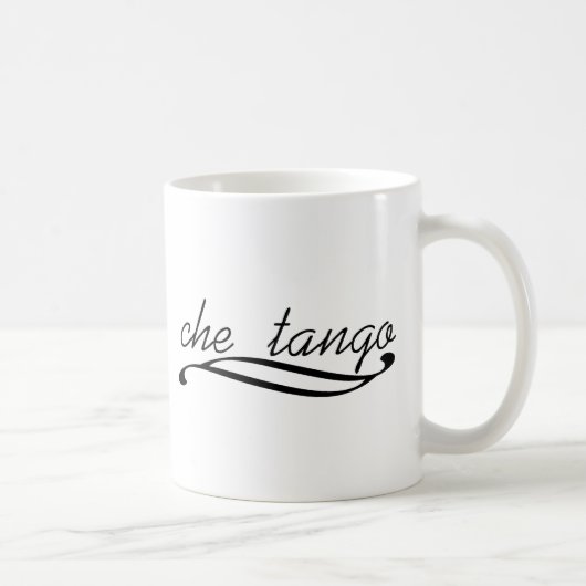 Exklusiver Entwurf Che Tangos! Kaffeetasse (Rechts)
