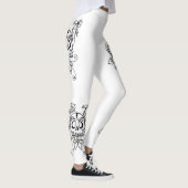 Exklusiver Entwurf der Gamaschen. Sculls Leggings (Rechts)