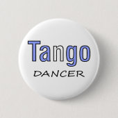 Exklusiver Entwurf des Tango-Tänzers! Button (Vorderseite)