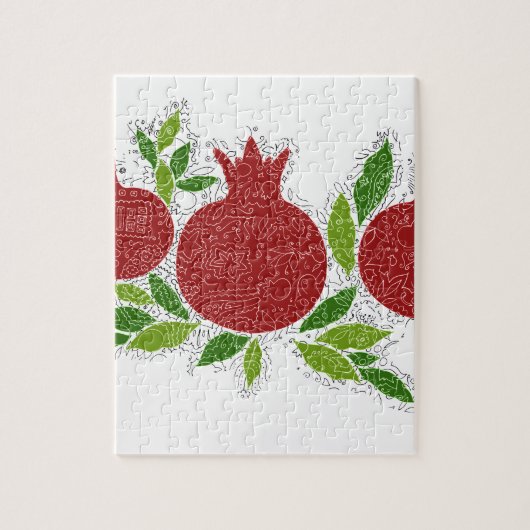 Exklusiver jüdischer israelischer Entwurf gemacht Puzzle (Vertikal)