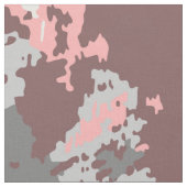Exklusives, braunes rosa Muster Stoff (Nahaufnahme)