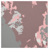 Exklusives, braunes rosa Muster Stoff (Muster)